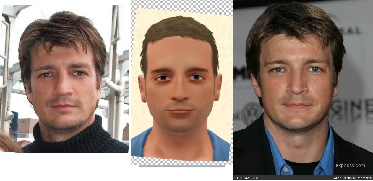 Mod The Sims He Really Is Ruggedly Handsome Nathan Fillion Castle