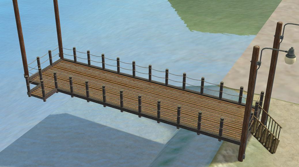 Mod The Sims How to Build a Dock on a Beach Lot