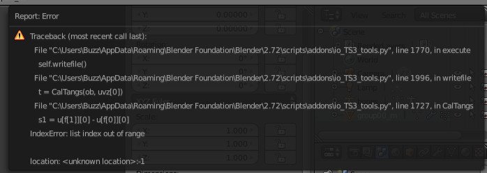 Mod The Sims - Weird shading and error when trying to export MODL