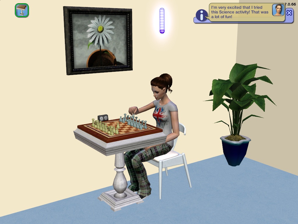 have 2 sims play a long chess game 