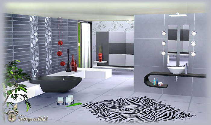 Mod The Sims How Big Can A Bathroom Be - How To Put A Big Tub In Small Bathroom Sims 4 Mods